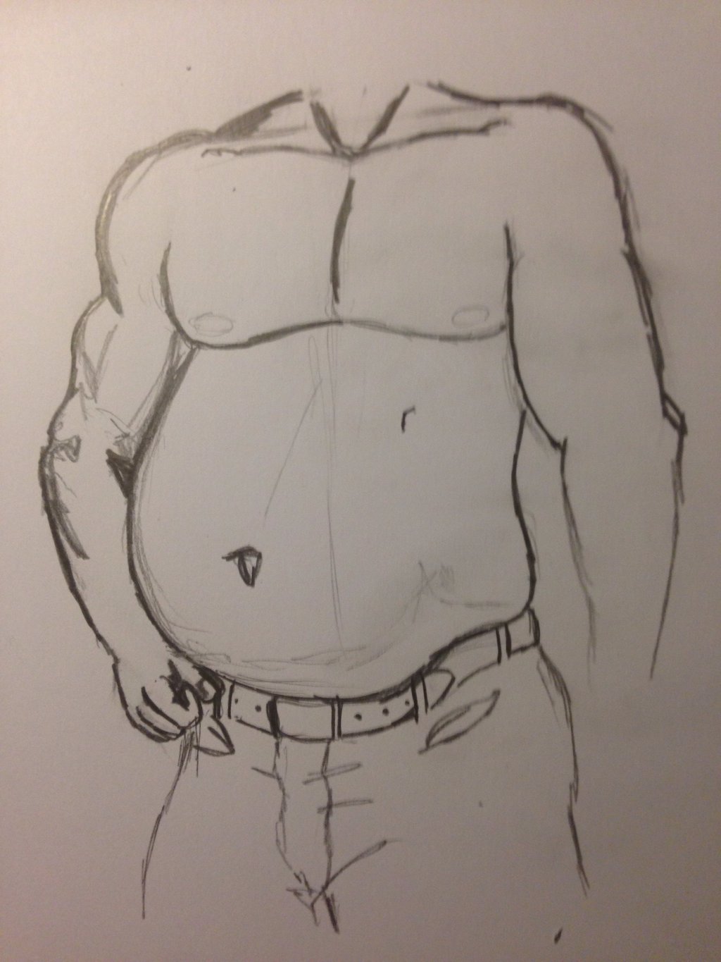1024x1365 Belly Sketch By Lovehandlesluke - Belly Sketch