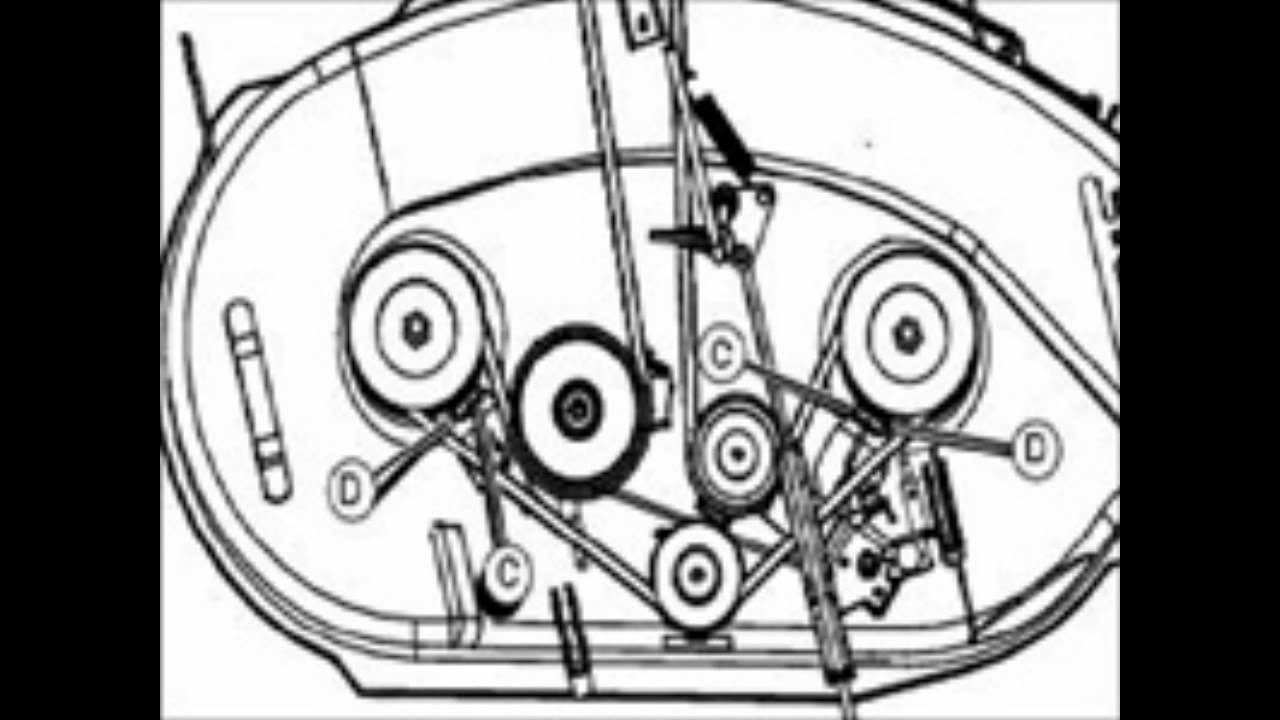 1280x720 Riding Mower Deck Belt Diagram Diy - Belt Sketch