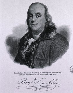 250x321 Bifocals And More Focus On Ben Franklin Nlm In Focus - Ben Franklin Sketch