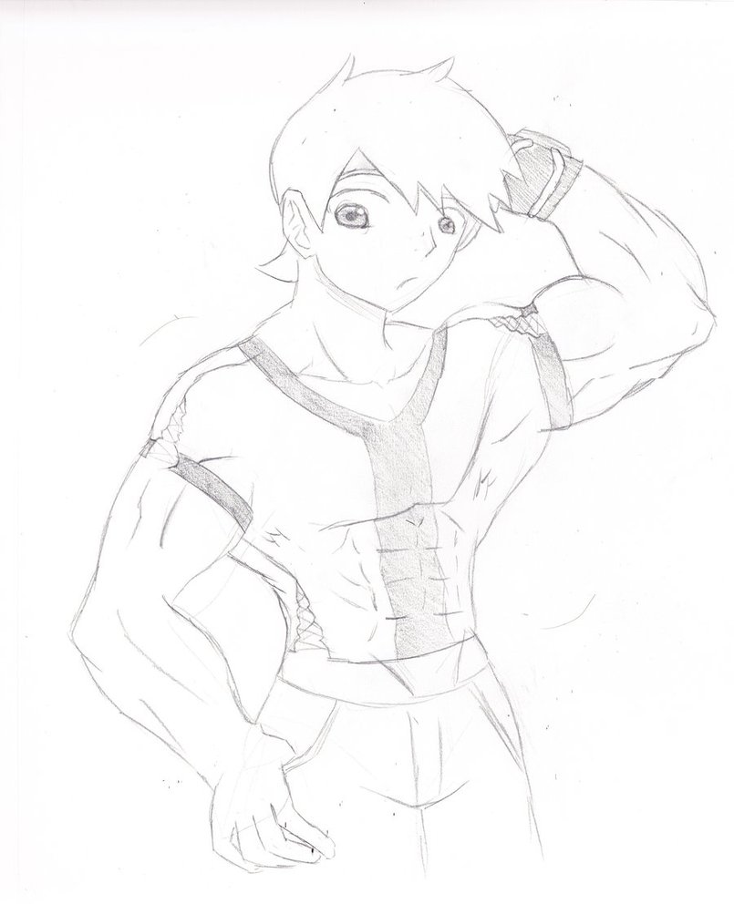 805x992 Ben Tennyson Animated Video Games Muscle Wikia Fandom Powered - Ben Ten Sketch