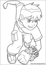 157x220 Ben 10 Coloring Pages On Coloring - Ben Ten Sketch