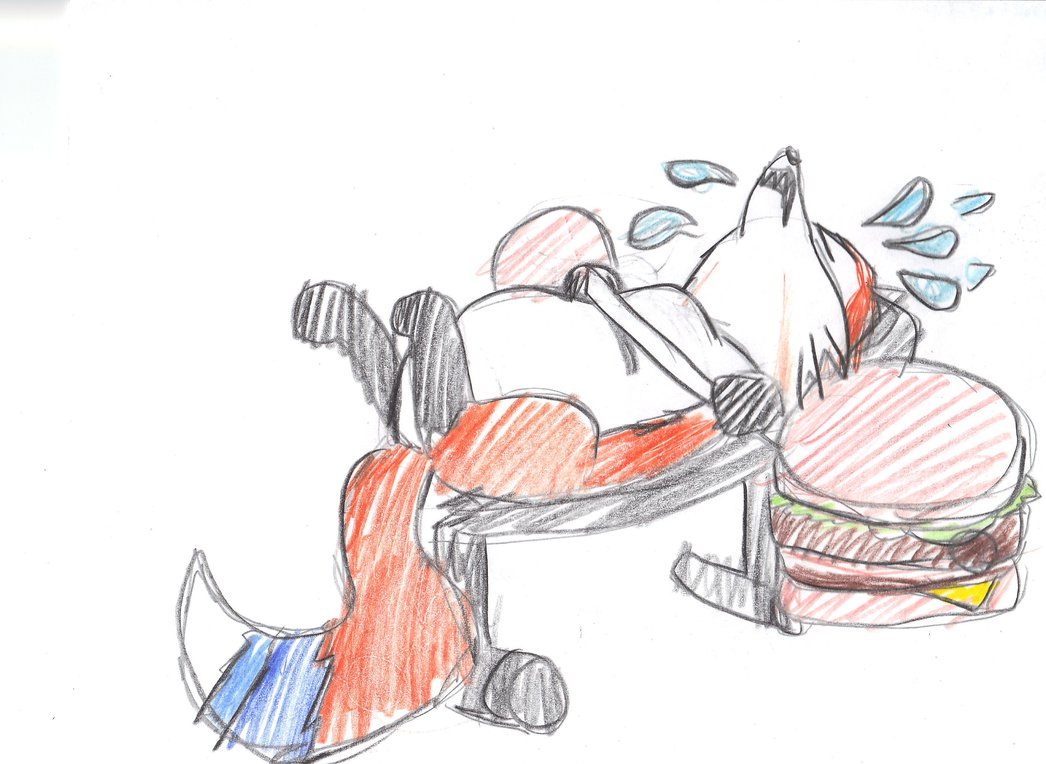 1046x764 Big Mac Bench Press By Issac632 - Bench Press Sketch