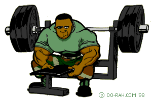 300x198 Marine Fitness - Bench Press Sketch