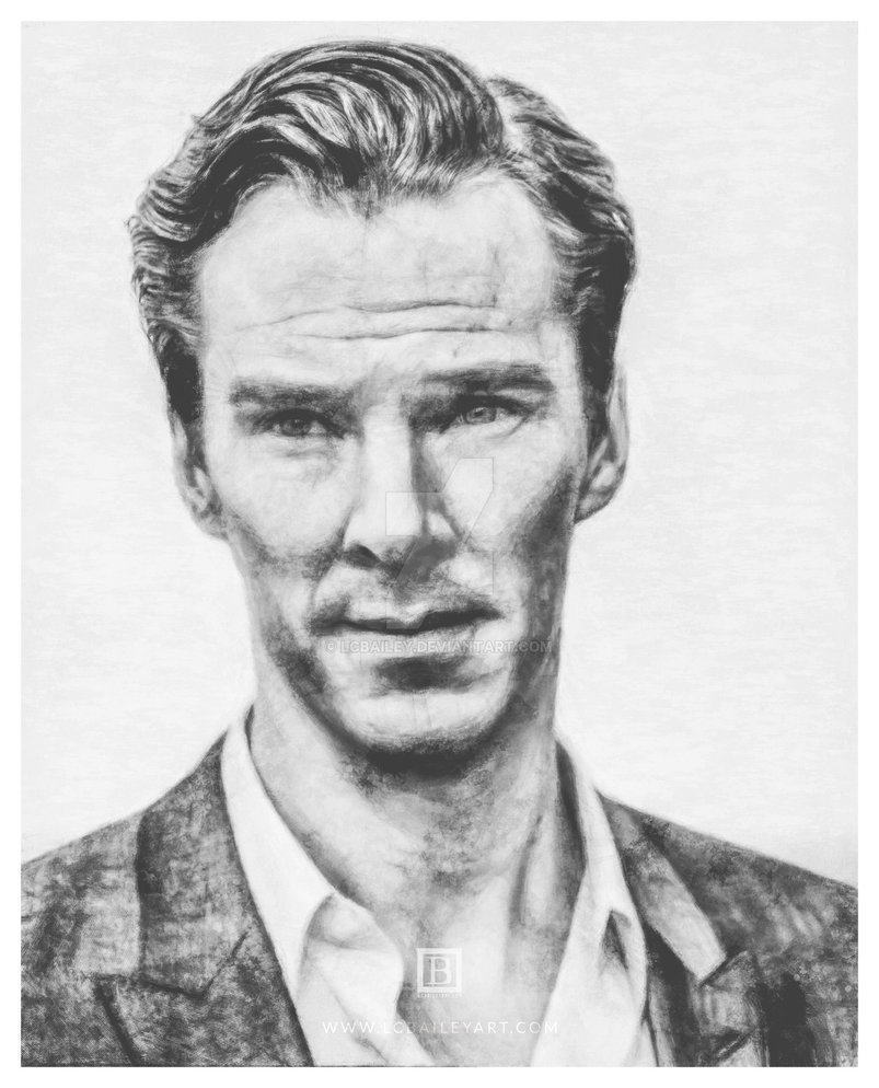 803x994 Benedict Cumberbatch Sketch By Lc Bailey Art - Benedict Cumberbatch Sketch
