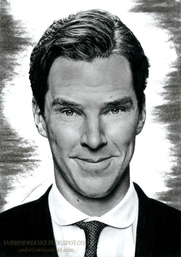 600x849 Benedict Cumberbatch By Ambr0 - Benedict Cumberbatch Sketch