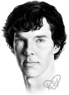 225x308 How To Get A Trademark Benedict Cumberbatch Stomach - Benedict Cumberbatch Sketch