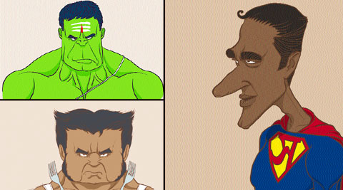 480x267 Of Sanskari Hulk And Bengali Superman American Superheroes Get An - Bengali Sketch