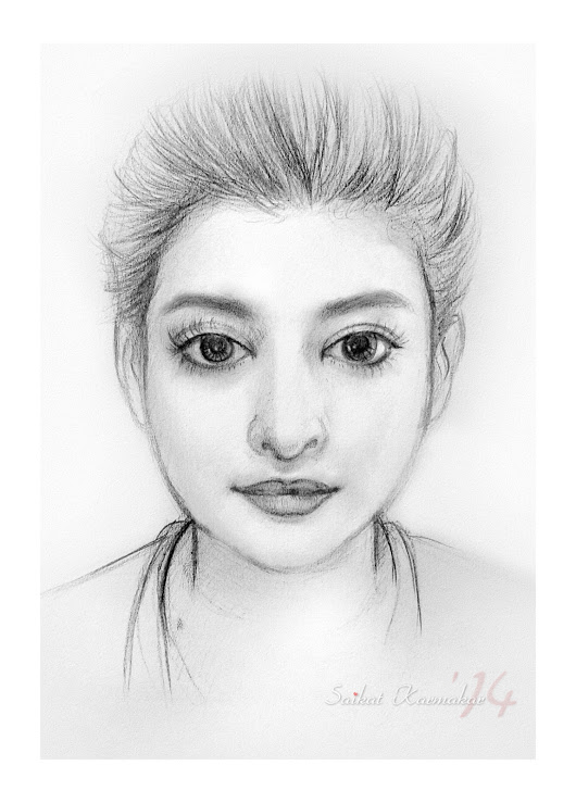 530x739 Deboleena - Bengali Sketch