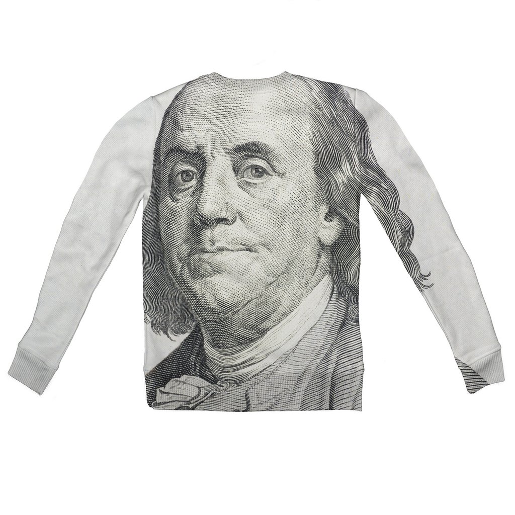 1024x1024 Benjamin Franklin Youth Sweater - Benjamin Franklin Sketch