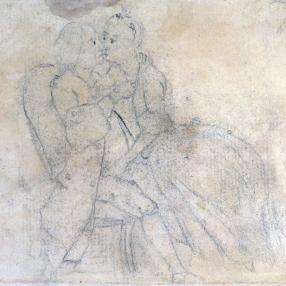 286x286 Untitled Pencil Sketches - Benjamin Franklin Sketch