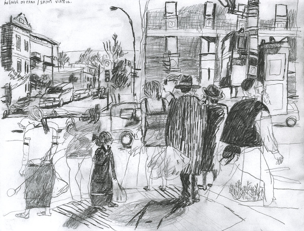 1200x911 Montreal Carrefour By Guillaume - Benoit Sketch