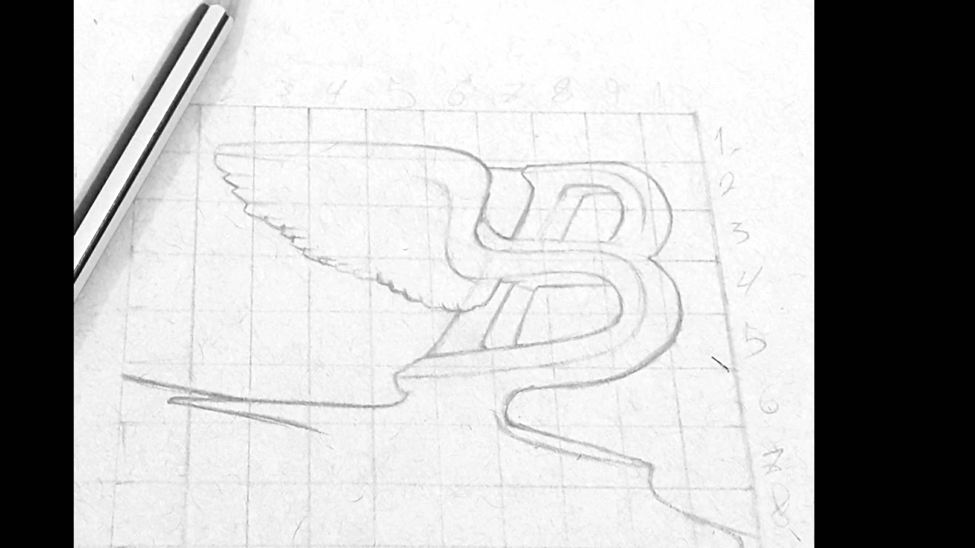 1920x1080 Bentley Logo - Bentley Logo Sketch