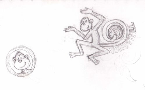 498x310 Monkey Monday - Bentley Logo Sketch