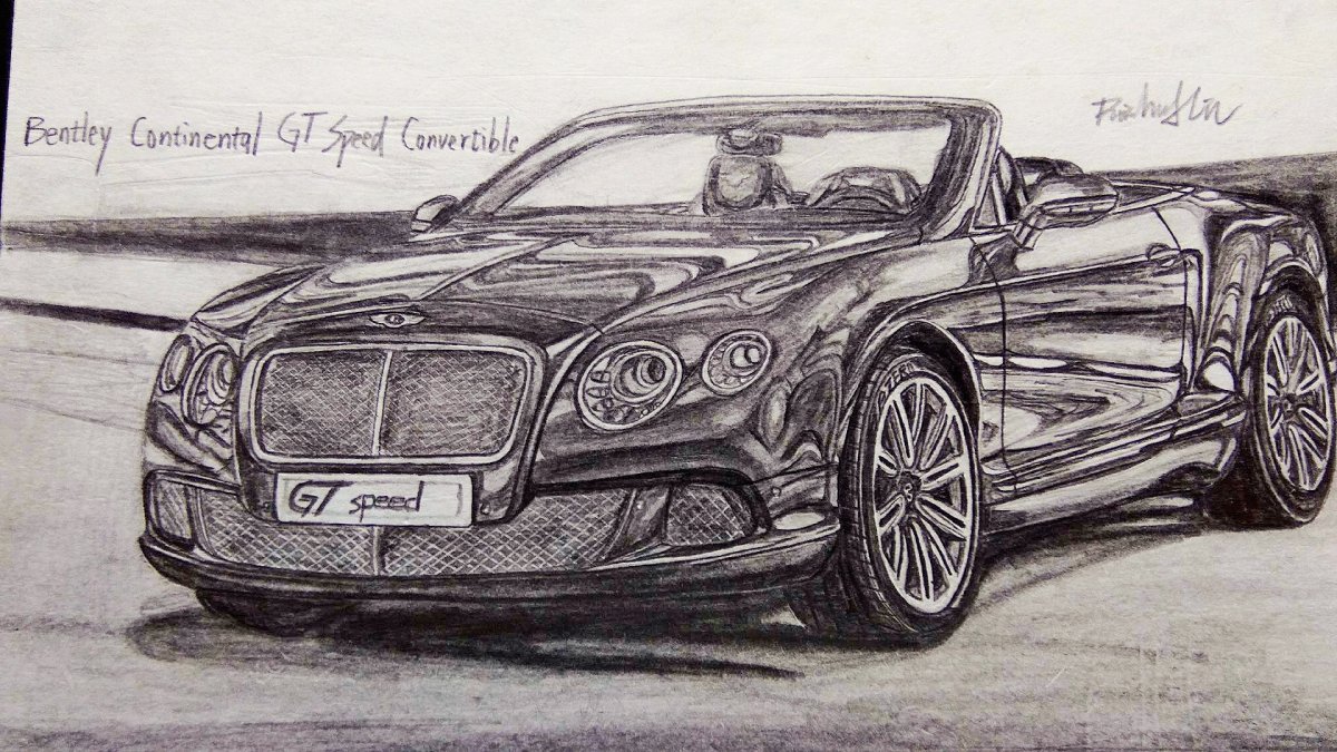 1200x675 Bentley Continental Gt - Bentley Sketch