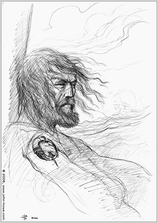 540x760 Beowulf The Epic Books Amp Boots - Beowulf Sketch