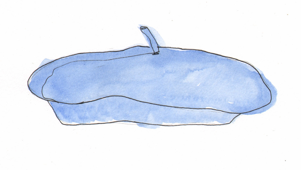 1000x565 Illustrations Baby Buddha Studio - Beret Sketch