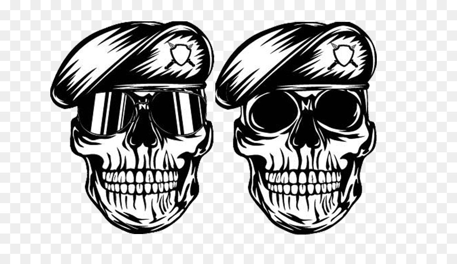 900x520 Skull Beret Stock Photography Royalty Free - Beret Sketch