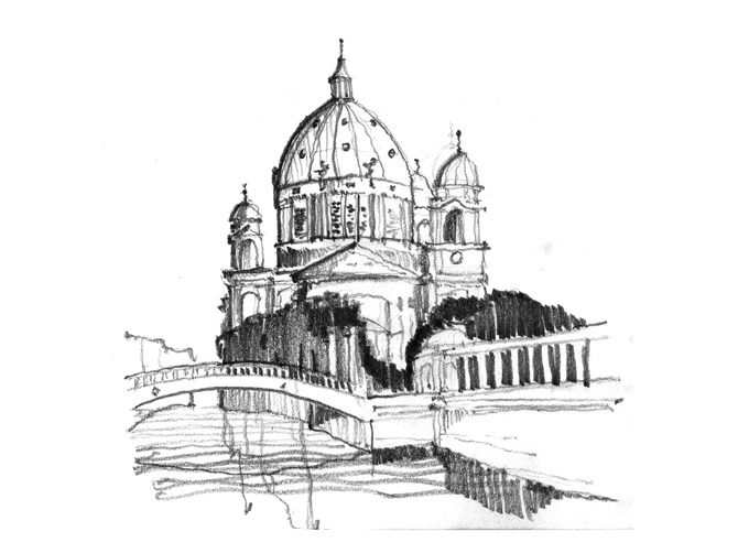 670x502 Travel Sketches - Berlin Sketch