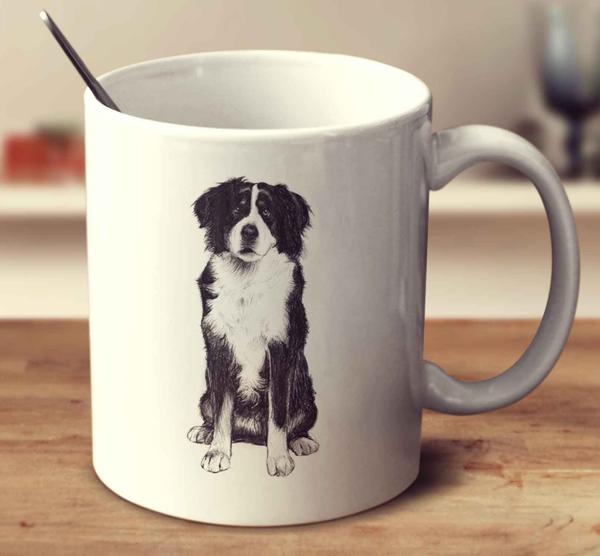 600x556 Bernese Mountain Dog Sketch Mug - Bernese Mountain Dog Sketch