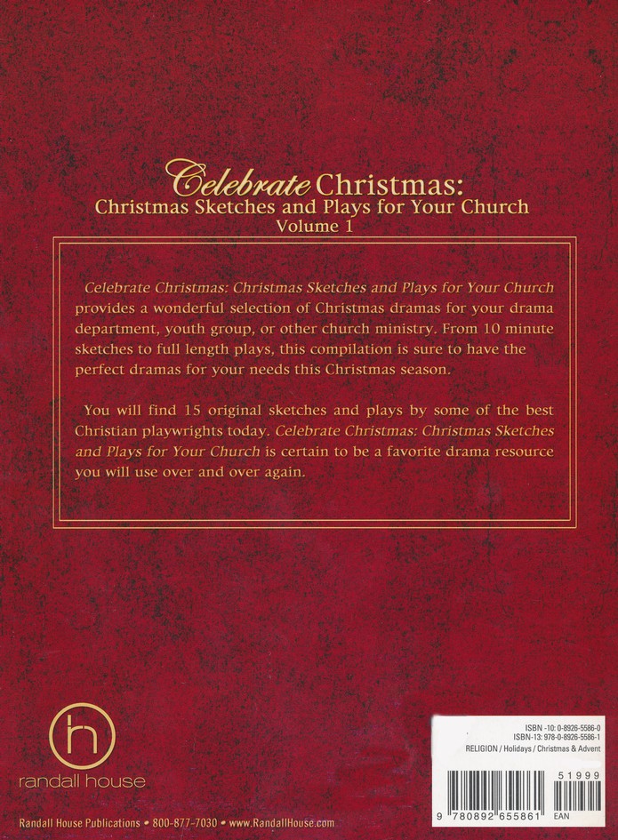 695x945 Celebrate Christmas, Volume 1 Christmas Sketches Amp Plays For Your - Best Christmas Sketches