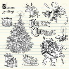 236x236 127 Best Christmas Images In 2018 Christmas - Best Christmas Sketches