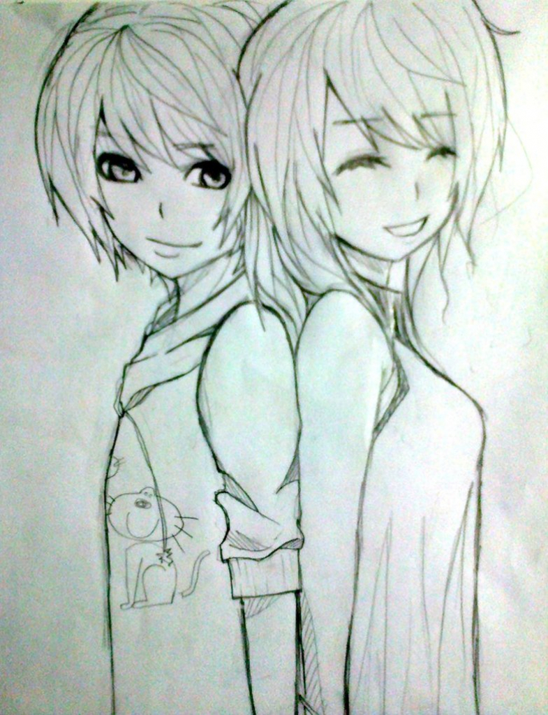 Friendship Best Friend Anime Boy And Girl