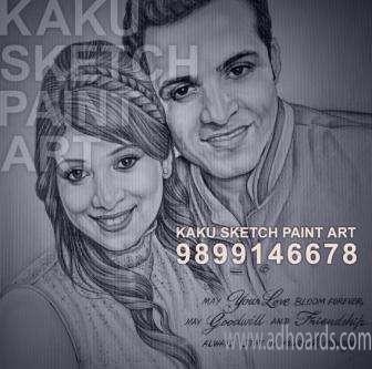 336x333 Portraits Maker Best Pencil Sketch Artist Noida Adhoards - Best Sketch Artist