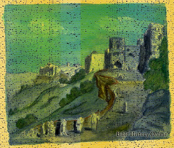 609x518 Bible History Online - Bethlehem Sketch