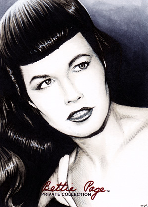 299x417 Bettie - Bettie Page Sketch