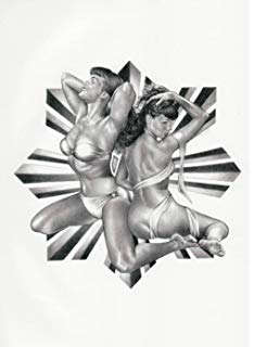 234x320 Jim Morrison - Bettie Page Sketch