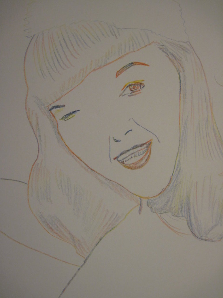 774x1032 Bettie - Bettie Page Sketch