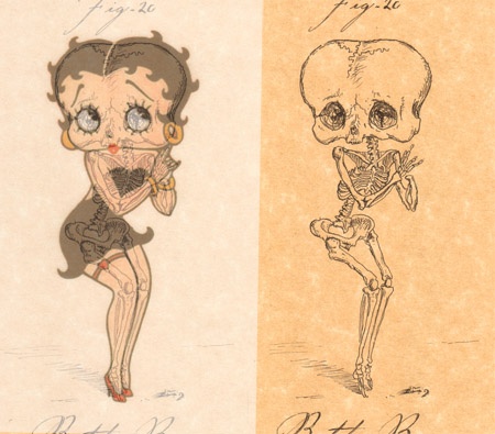 450x395 Michael Paulus - Betty Boop Sketch