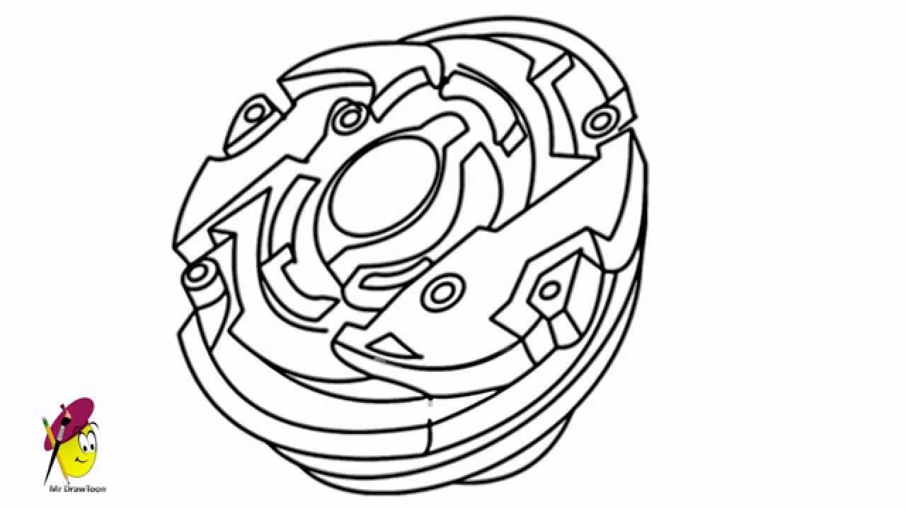 Beyblade Sketch at PaintingValley.com | Explore collection of Beyblade