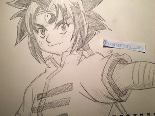 320x240 Sketch Of Ray From Beyblade~ - Beyblade Sketch