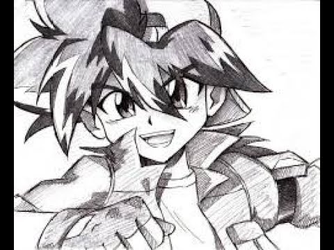 480x360 Sketch Of Tyson Granger From Beyblade Easy Bayblade Sketch - Beyblade Sketch