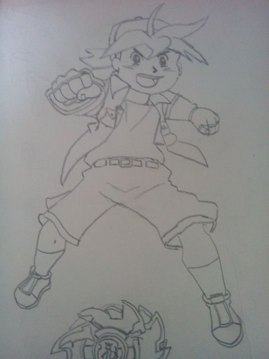 540x720 Tyson (From Beyblade) ) ) ) ) ) - Beyblade Sketch