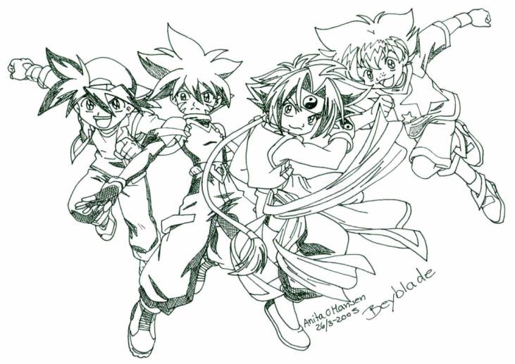 731x517 Beyblade By Usagisailormoon20 - Beyblade Sketch