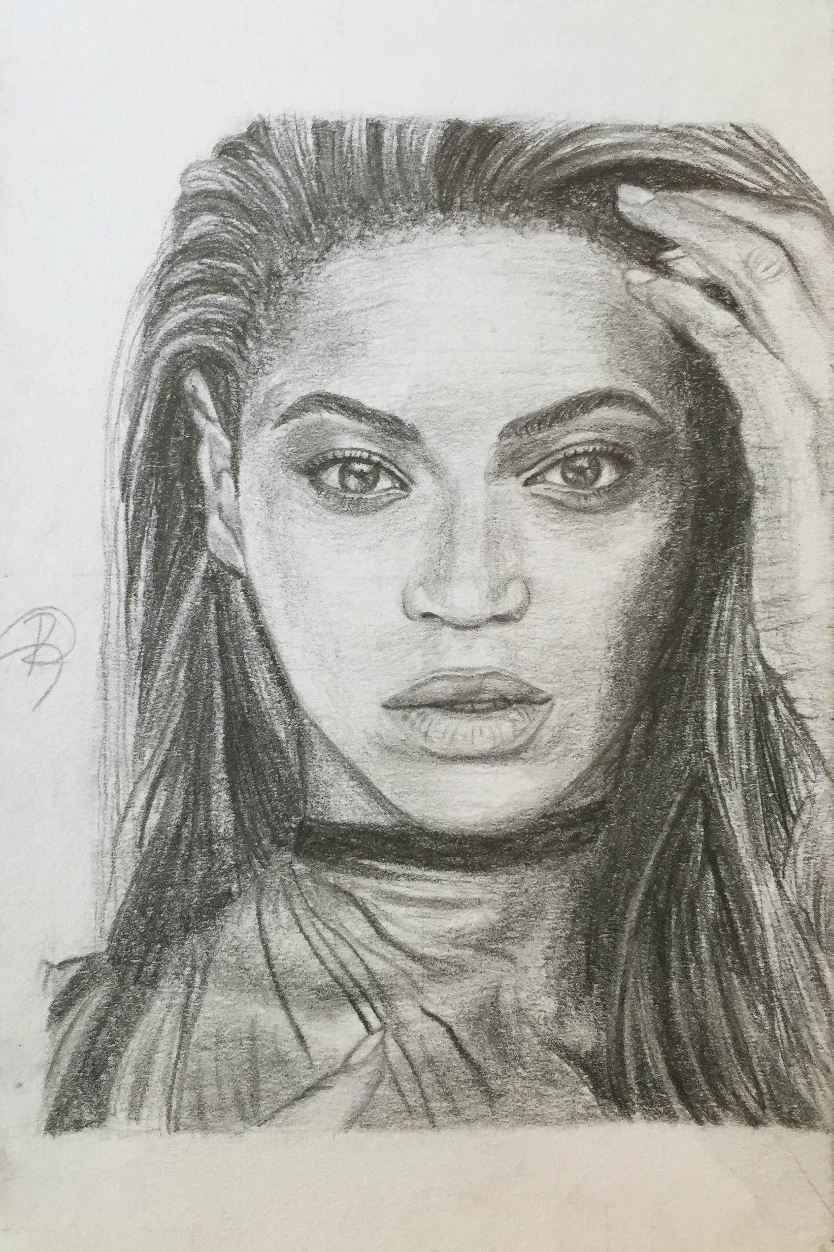 1643x2465 Beyonce Eat Sketch Love - Beyonce Sketch