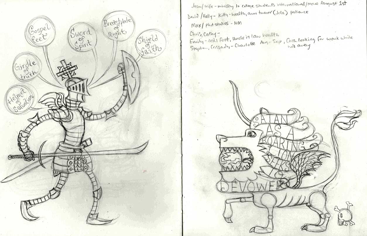 1254x807 Ethan Mongin Illustration Design Sketchbook - Bible Sketch