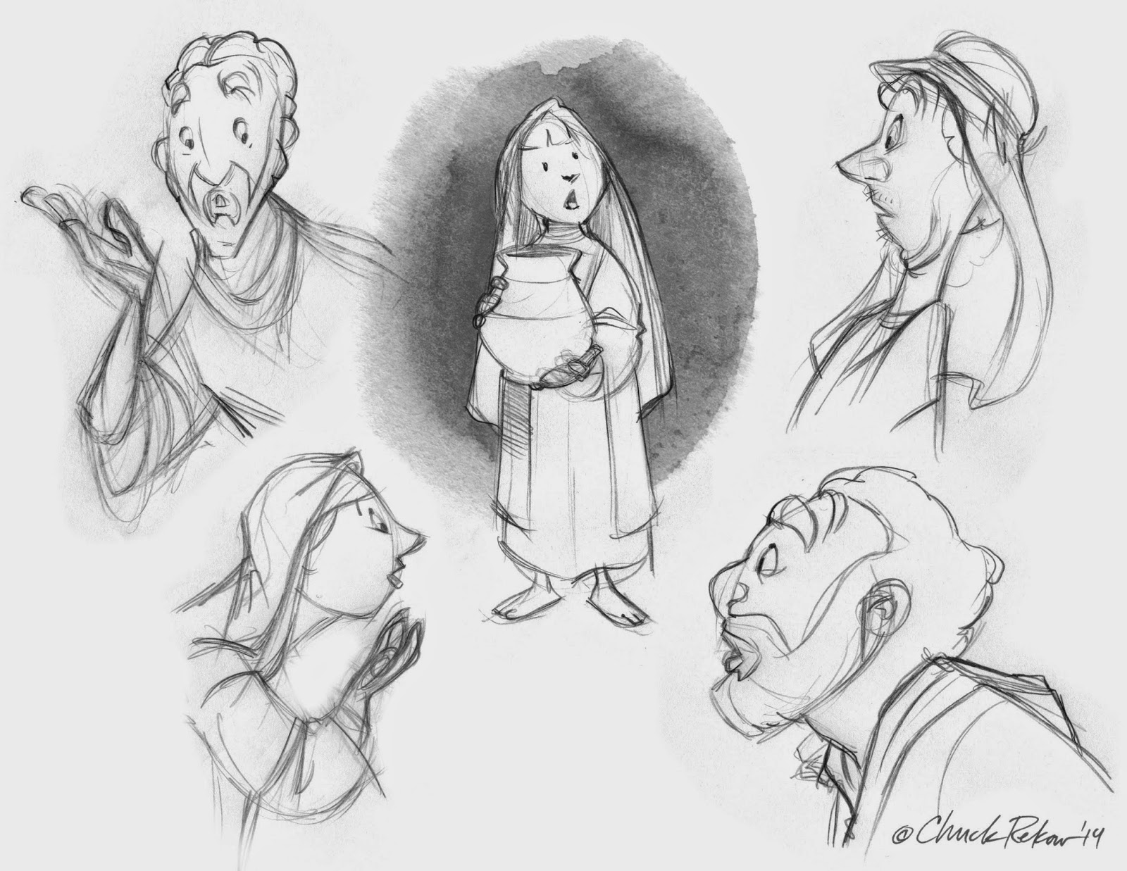 1600x1237 Cincinnati Illustrators Blog Sketches Of Biblical Disproportions - Biblical Sketches