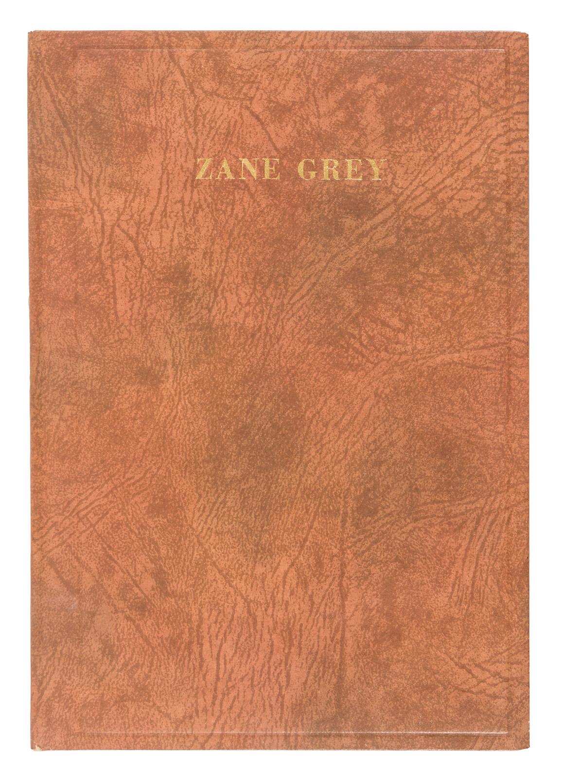 1156x1600 Zane Grey The Man And His Work. An Autobiographical Sketch - Bibliography Sketch