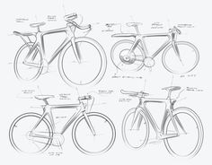 236x184 437 Best Bicycle Sketches And Bikes Images In - Bicycle Sketch Images