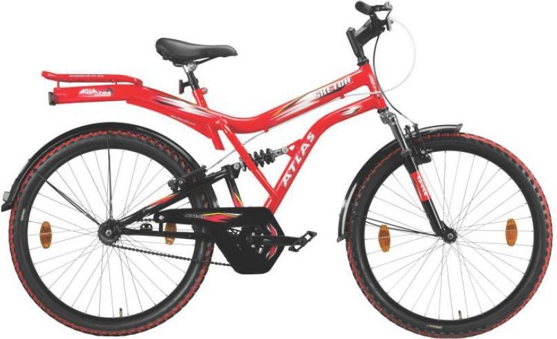 810x493 Atlas Sketch Double Shox 26t Ss Black Red 66.04 Cm(26) Mountain - Bicycle Wheel Sketch