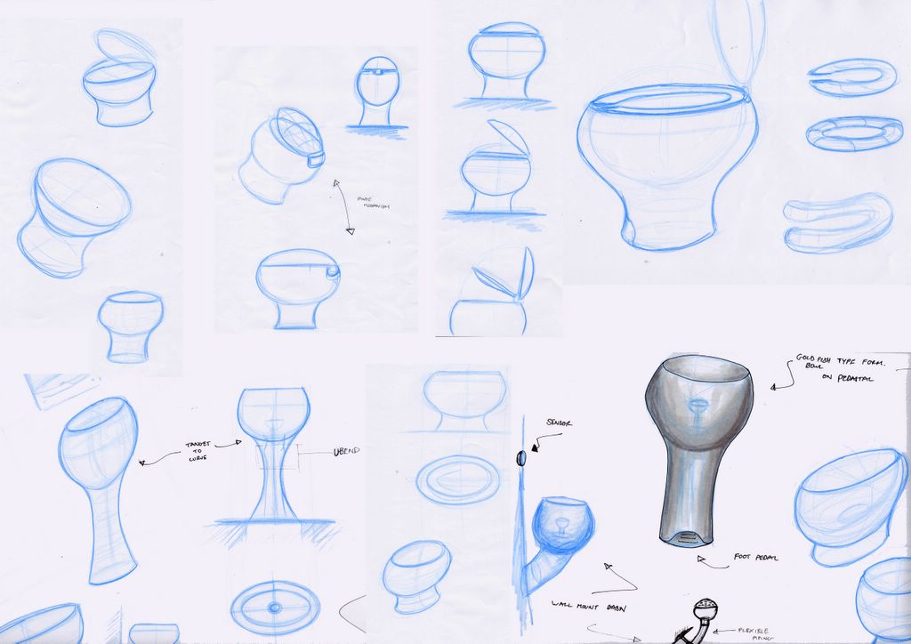 1024x724 Portfolio 2005 - Bidet Sketch