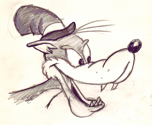 504x416 The Big Bad Wolf - Big Bad Wolf Sketch
