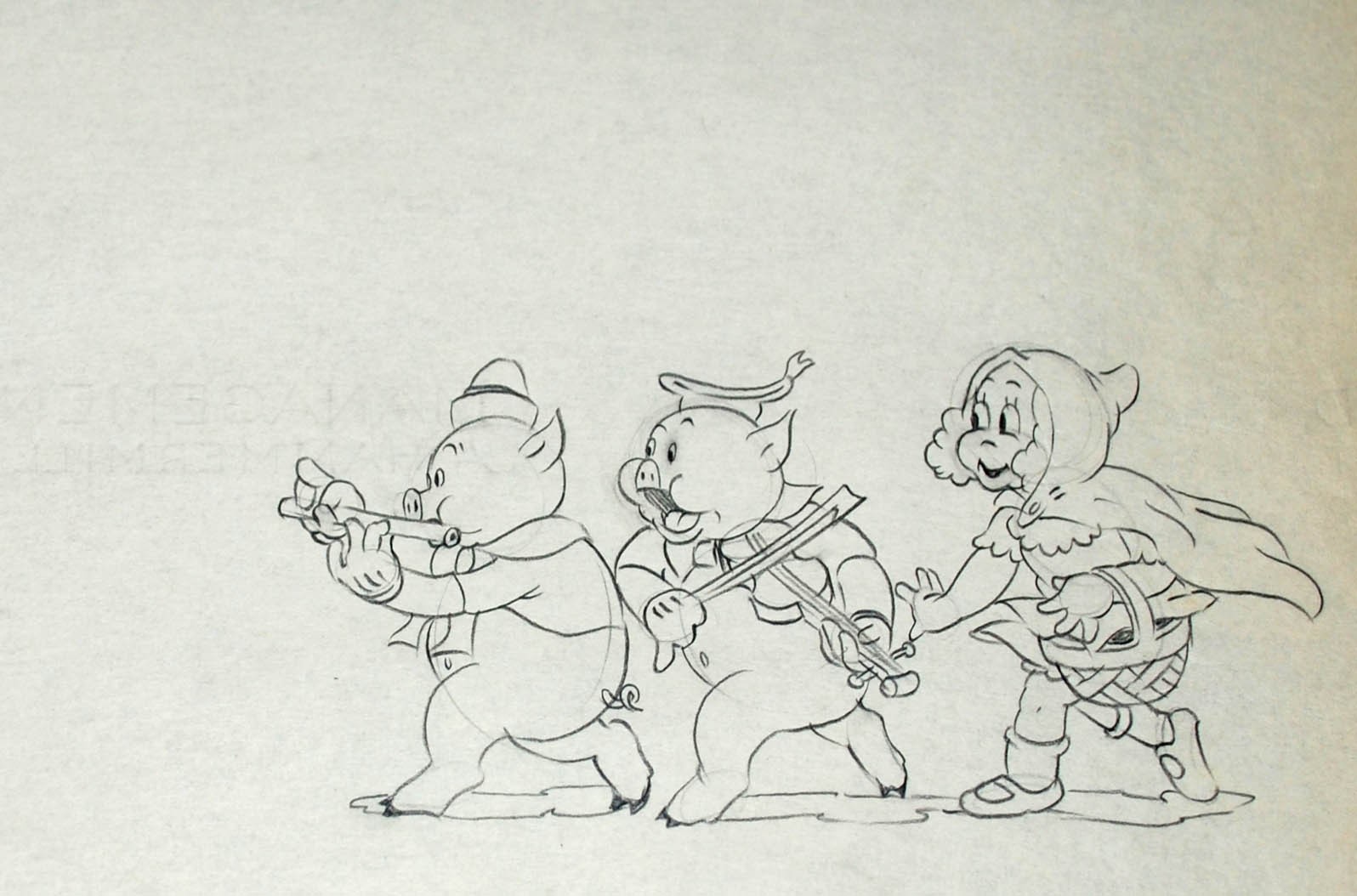 1596x1054 Big Bad Wolf Animation Sensations - Big Bad Wolf Sketch