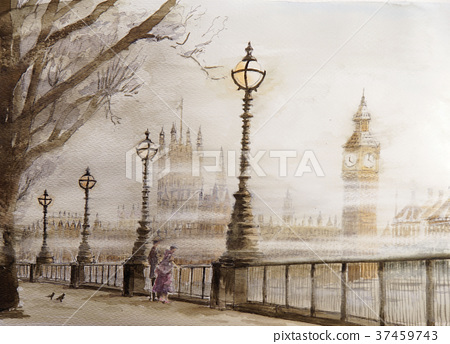 450x344 Big Ben, Sketch, Sketches - Big Ben Sketch