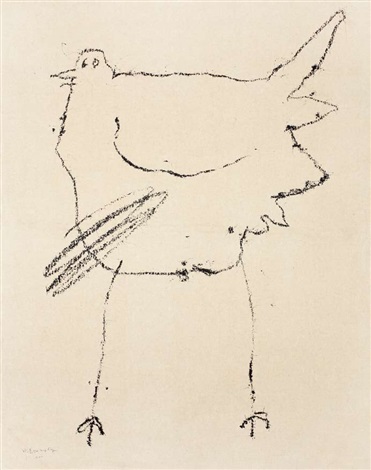 371x470 Big Bird By Ye Yongqing On Artnet - Big Bird Sketch