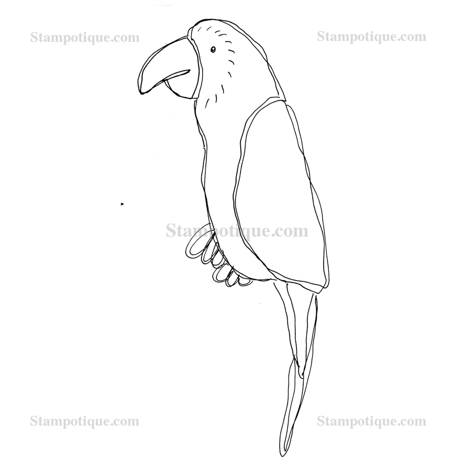 1500x1500 Big Bird - Big Bird Sketch