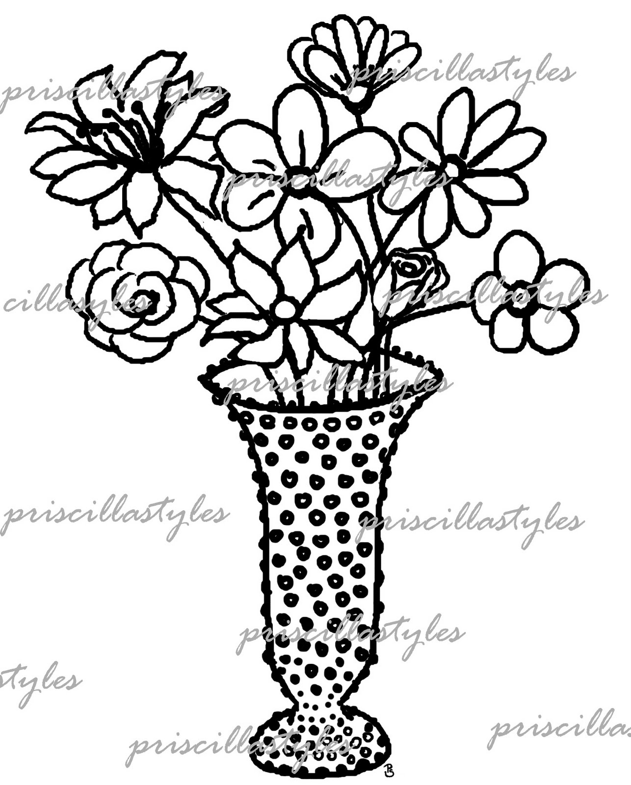1286x1600 Flower Big Pot Drawing Flower Pot Easy Drawing E2 80 93 Pencil Art - Big Flower Sketch